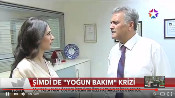 OHSAD Genel Sekreteri Dr. Cevat Şengül’ün Yoğun Bakım Ödemeleri Hakkında Star TV Röportajı