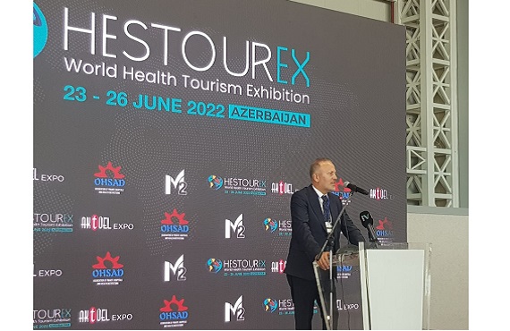 Hestourex Sağlık Turizmi Fuarı Azerbaycan’ın Başkenti Bakü’de Başladı